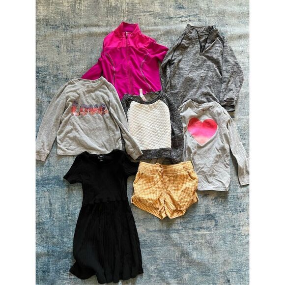 Girls Tops Jackets Shorts Cat & Jack Danskin Old Navy Clothing Lot All XS - Picture 1 of 13